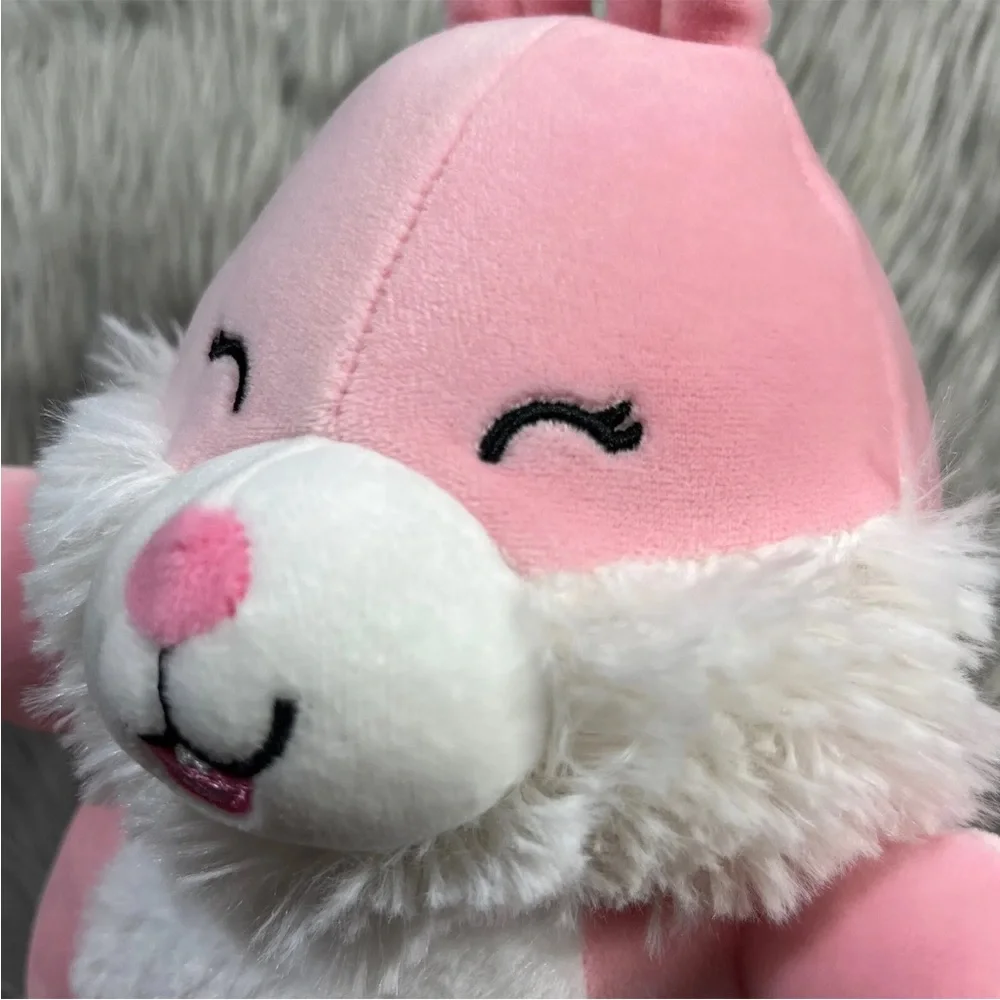 Squishmallow Pink Bop Bunny Hugmee Fuzzy Belly Mystery Egg Easter Plush